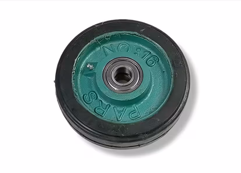 چرخ خالی 16سبز چدنی لاستیکی پارس PARS