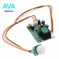 ماژول تشخیص حرکت PIR مدل JL-286 به همراه رله و سنسور PIR