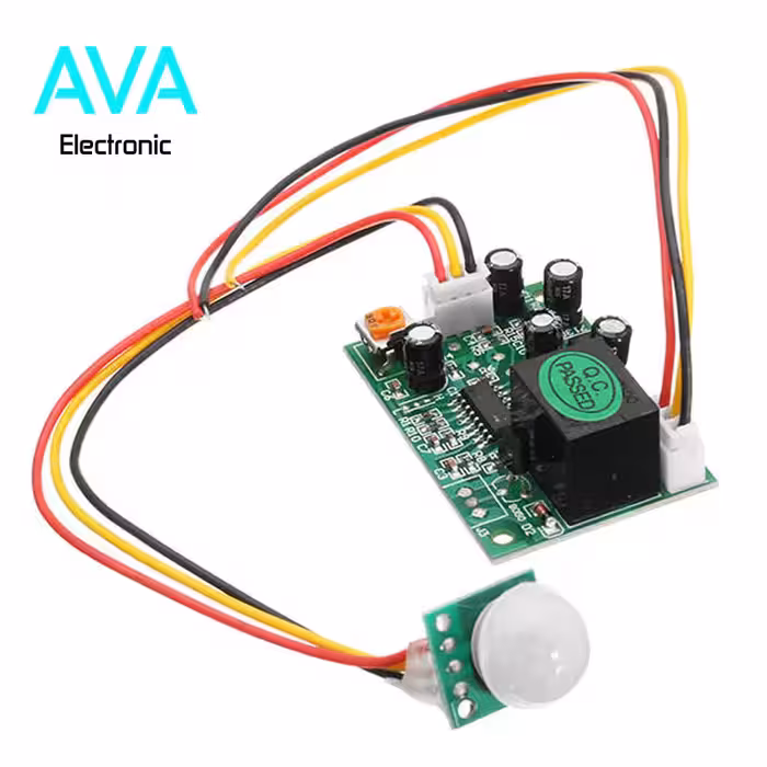 ماژول تشخیص حرکت PIR مدل JL-286 به همراه رله و سنسور PIR