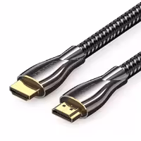 کابل تبدیل HDMI Male به HDMI Male ونشن مدل Cotton Braided 4K طول 05 متر