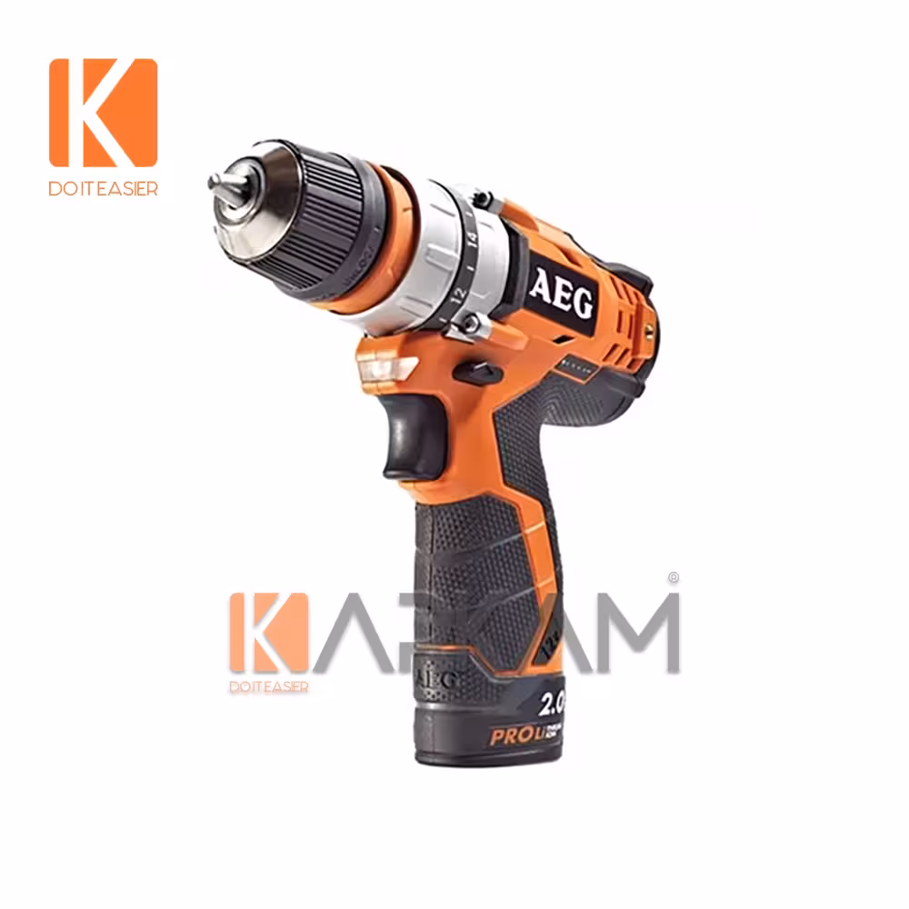 دریل شارژی 12 ولت لیتیوم AEG مدل BBS12C2LI-202B