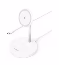 پایه نگهدارنده و شارژر وایرلس انکر مدل PowerWave Magnetic A2543