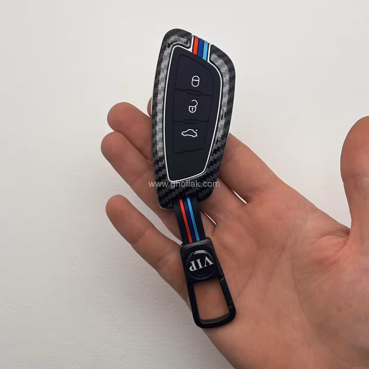 کاور ریموت شاهین کیلس دور فلزی طرح کربن