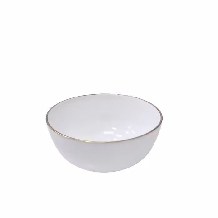 ست 6 عددی کاسه ماست لب طلا گلدن اپال مدل دیوالی