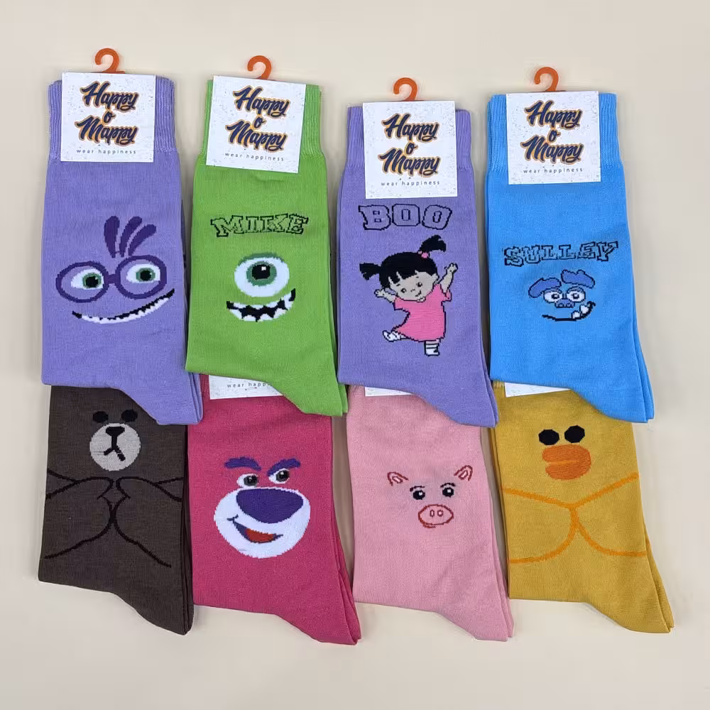 جوراب ساقدار هپی مپی فانتزی