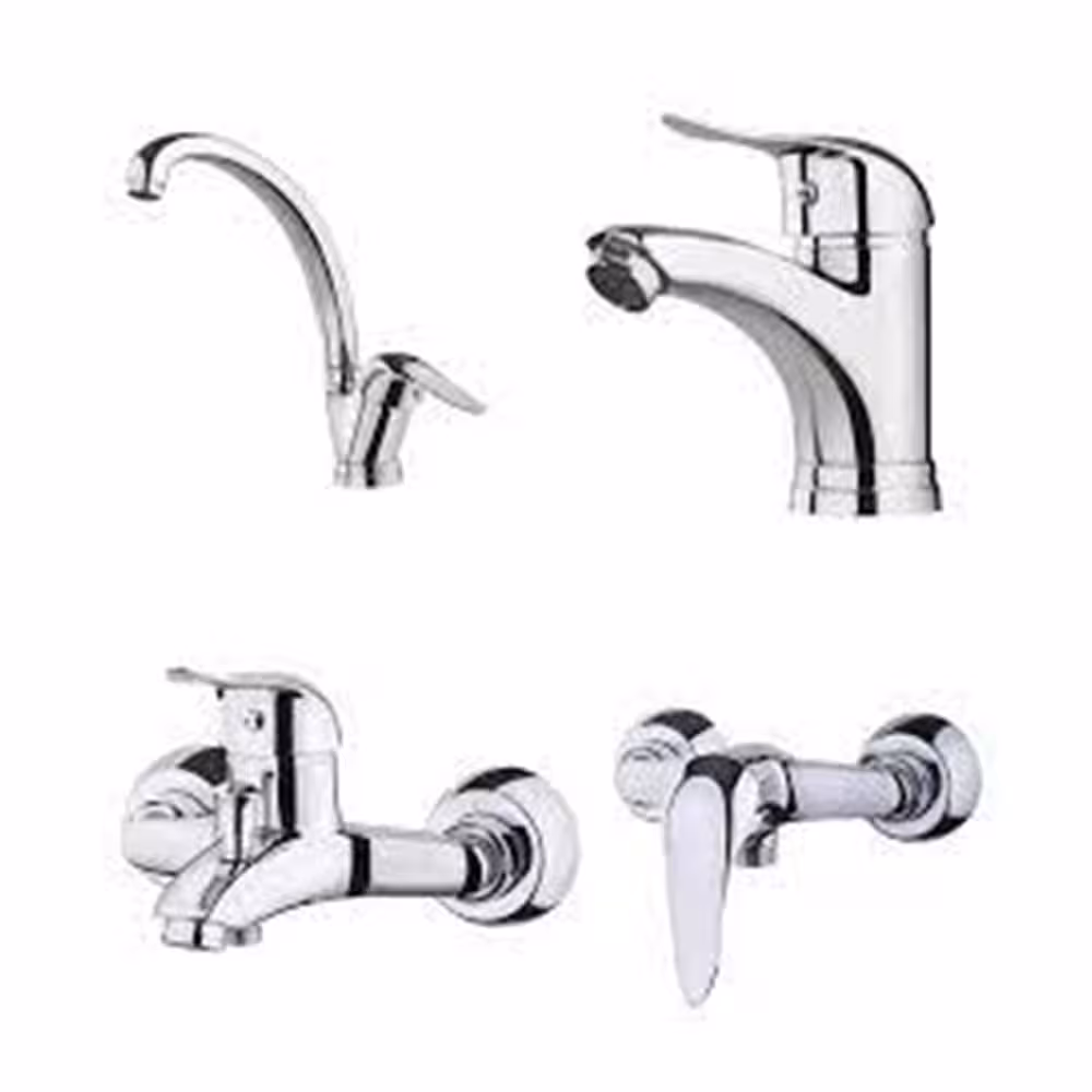 دست کامل شیرآلات دسته اردکی (کارتریج 40)