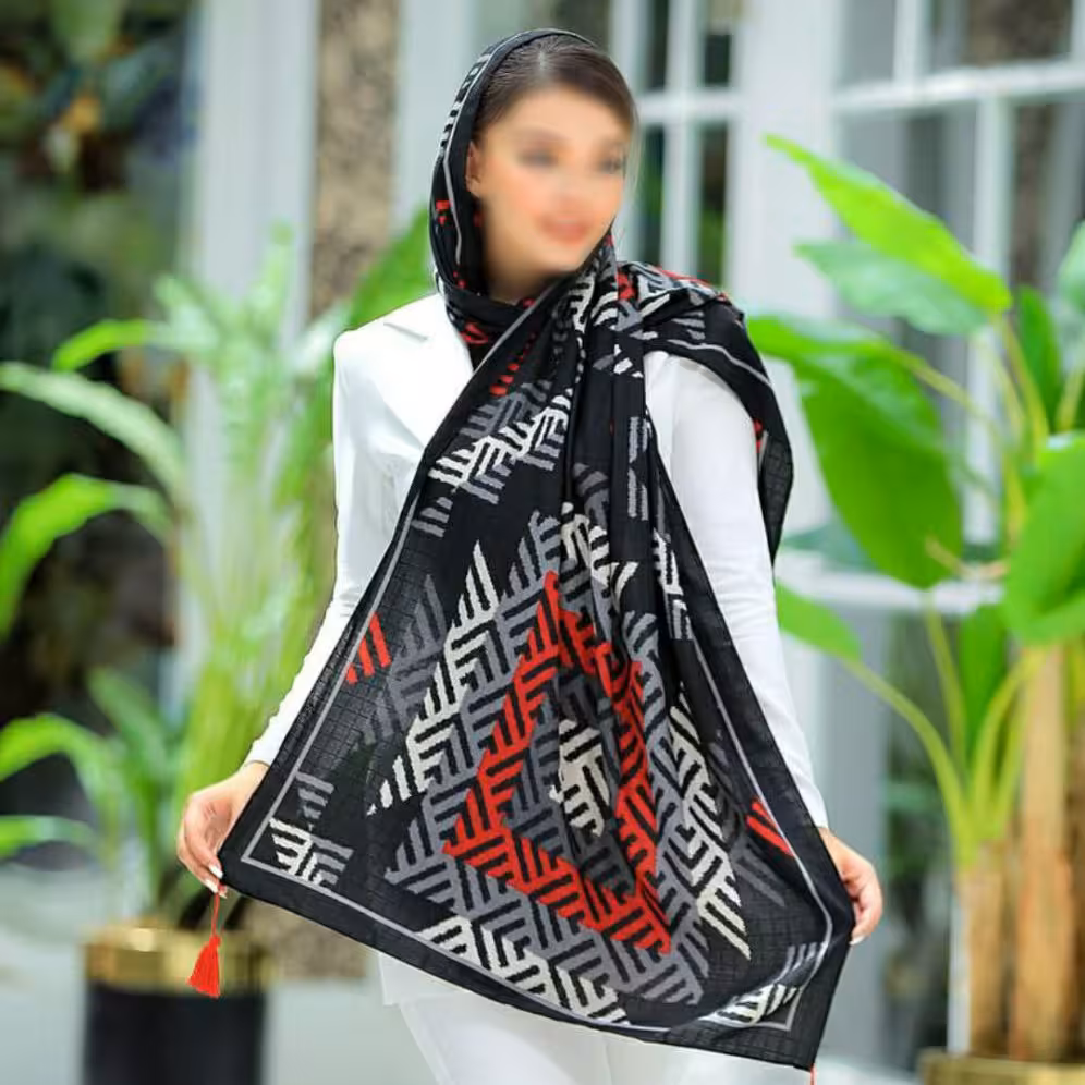 شالهای جدید دلبر عیدانه تمام نخی(اتمام موجودی)