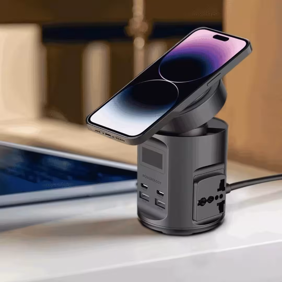 داک شارژر بی سیم پاورولوجی مدل MAGSAFE PWCUQC014