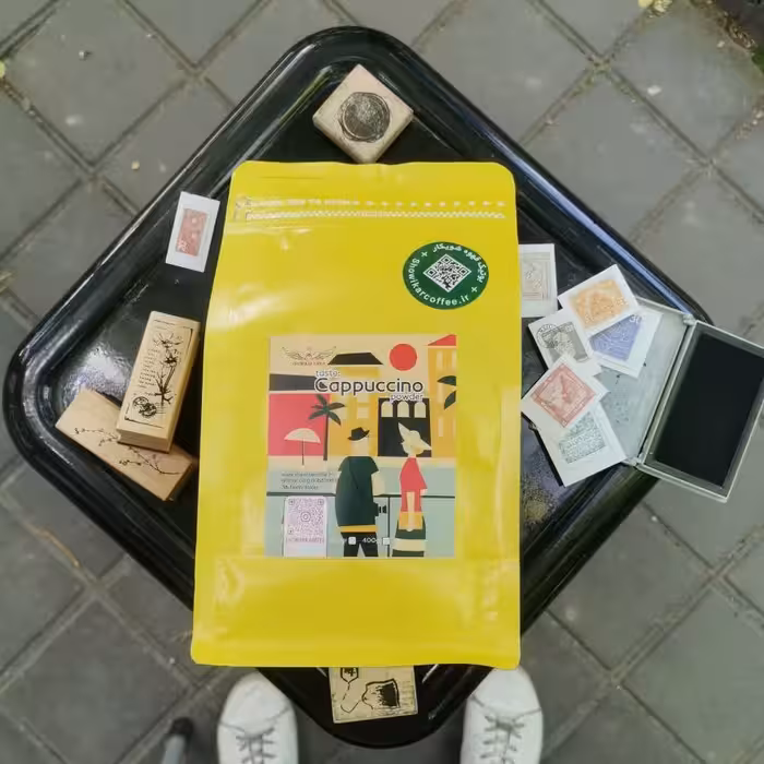 خرید و قیمت پودر کاپوچینو فوری 500گرمی  شویکار