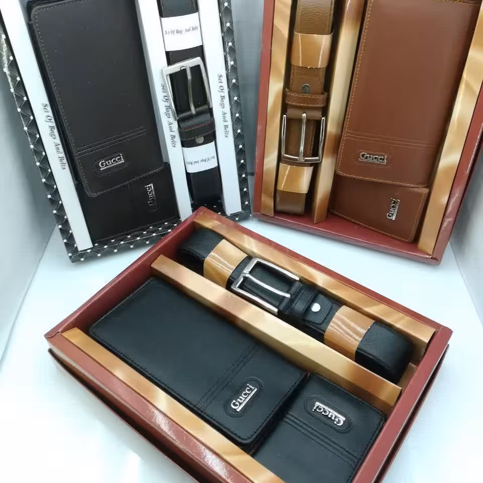 ست کیف و کمربند گوچی(ست هدیه)