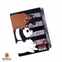 دفتر خط دار 100 برگ سری WE BARE BEARS لانگو (lango)