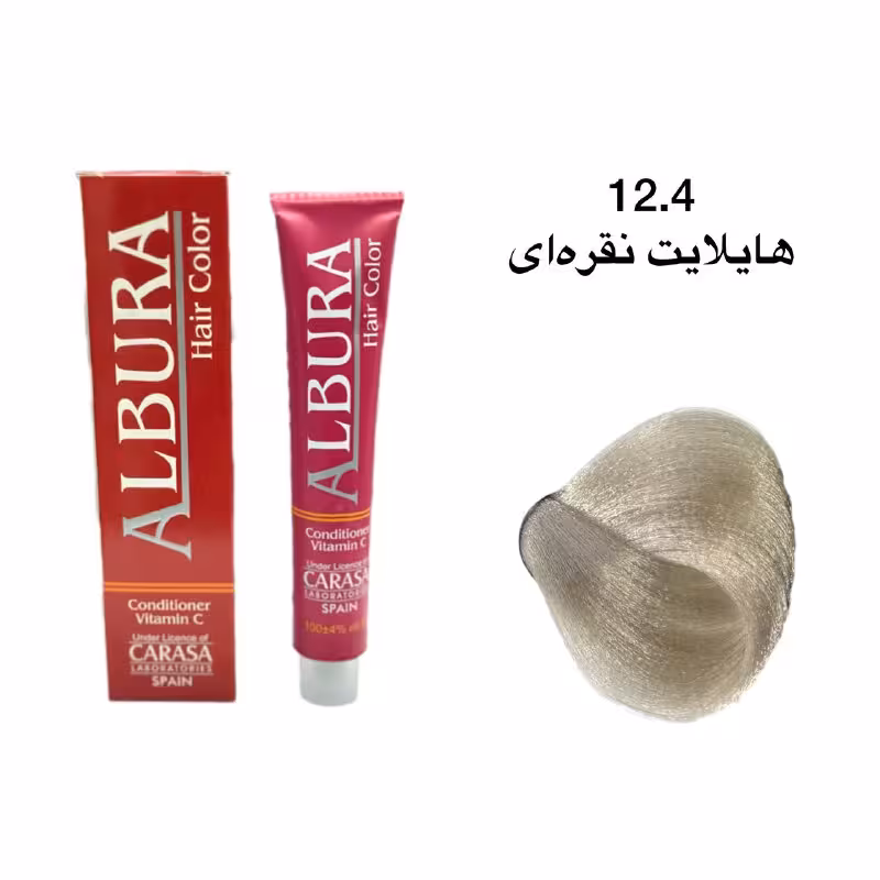 رنگ مو آلبورا 12.4