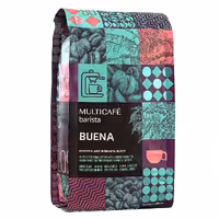 دانه قهوه بوئنا مولتی کافه 80درصد عربیکا20درصد روبوستا 250گرمی