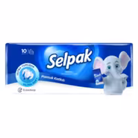 دستمال کاغذی جیبی سلپک بسته 10 عددی