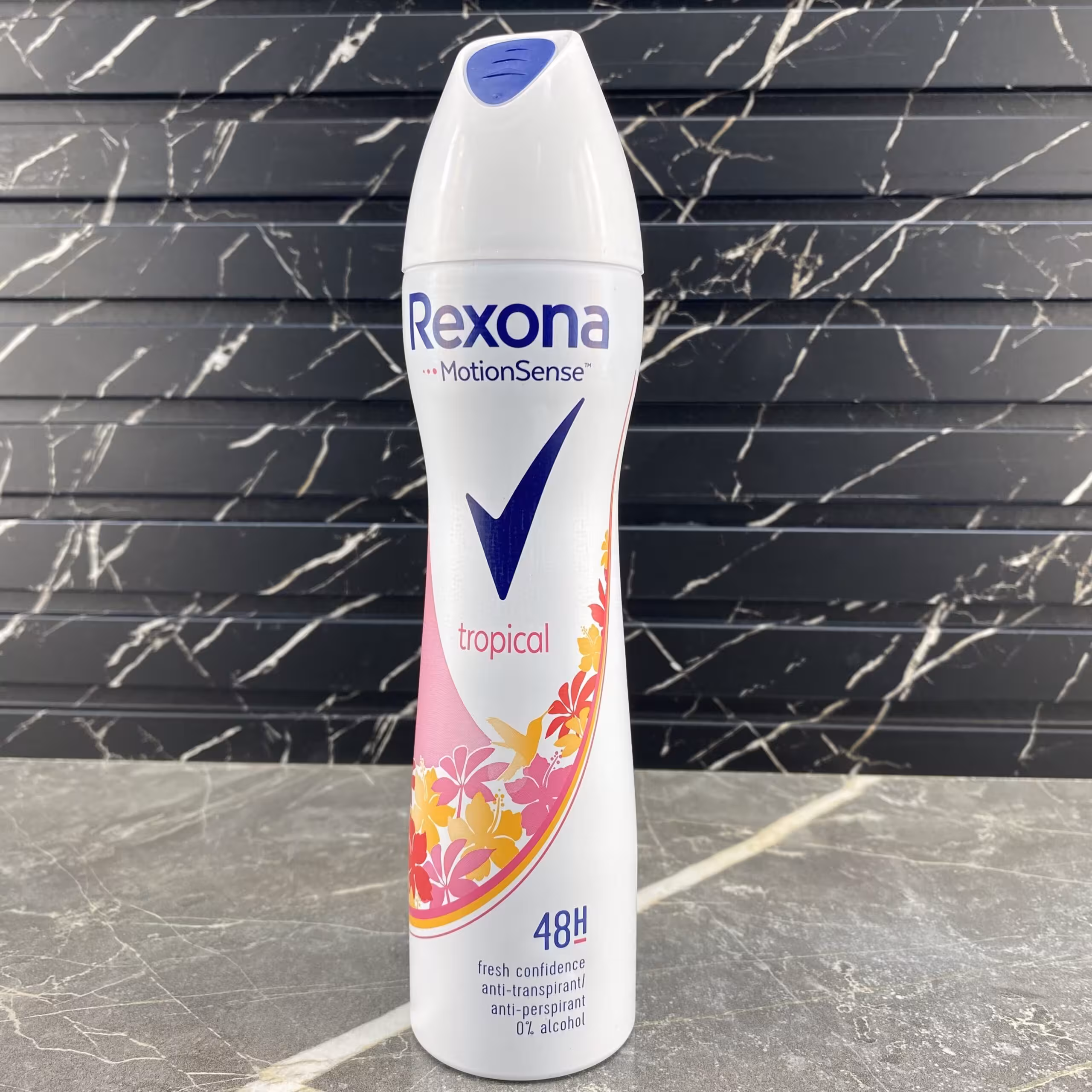 اسپری ضد تعریق زنانه رکسونا مدل tropical انگلیسی حجم 200 میل