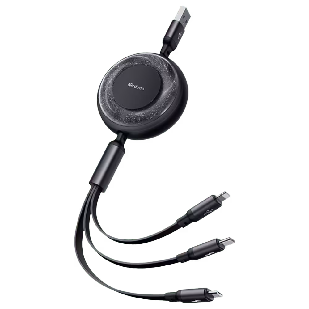 کابل سه سر مک دودو مدل CA-3570 با توان 15 وات و طول 1.2متر