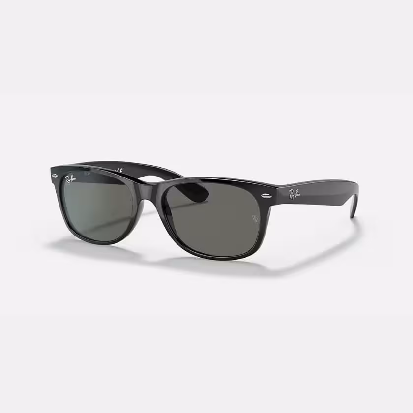 قیمت و خرید عینک آفتابی فریم مشکی با لنز سبز ری بن مدل NEW WAYFARER CLASSIC اورجینال