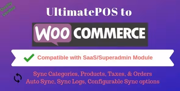 دانلود ادآن UltimatePOS to WooCommerce