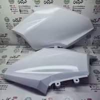 قاب ( کاور ) فلاپ بغل چراغ ( بلوری ) موتور طرح کلیک 170 و واریو 170 و 160 ( سفید براق ) ( جفت ) خارجی