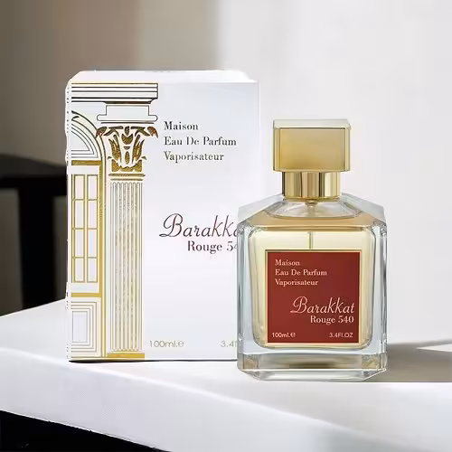 عطر ادکلن باکارات رژ 540 طلایی(سفید) فرگرانس ورد | MFK Baccarat Rouge 540( Barakkat Rouge Fragrance World) حجم 100 میل (شرکتی)