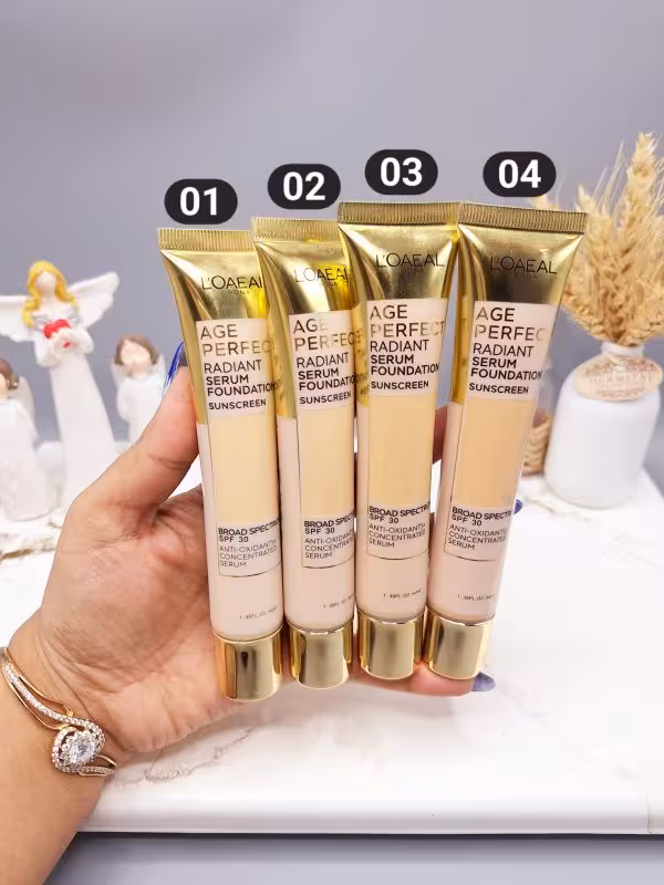 کرم پودر سرمی ضد چروک لورآل L’Oreal حجم 40 میل کد 5270