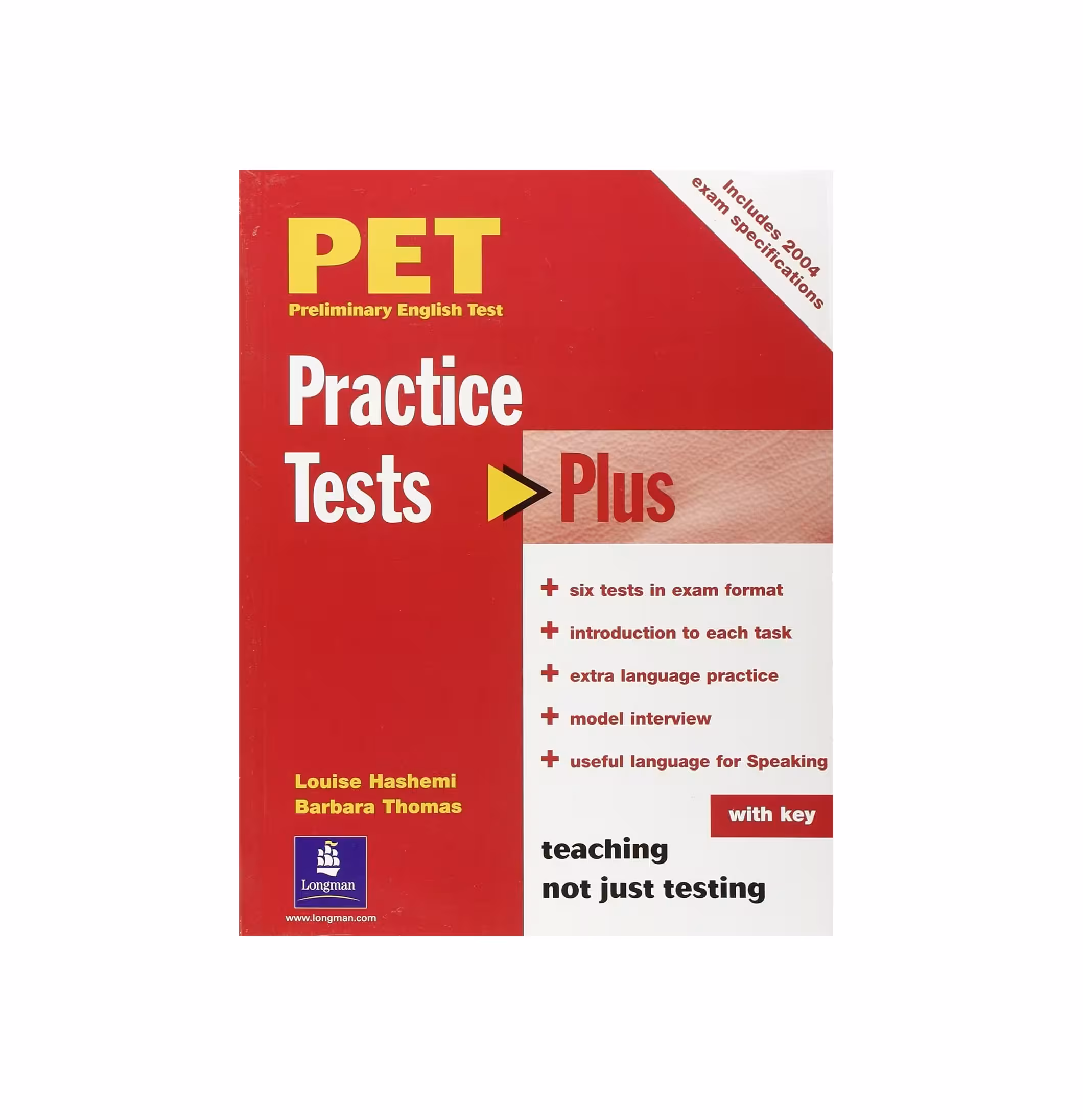 کتاب PET Practice Tests Plus 1 پت پرکتیس پلاس یک
