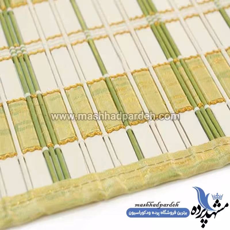 پرده بامبو آلبوم کرم کد 6280