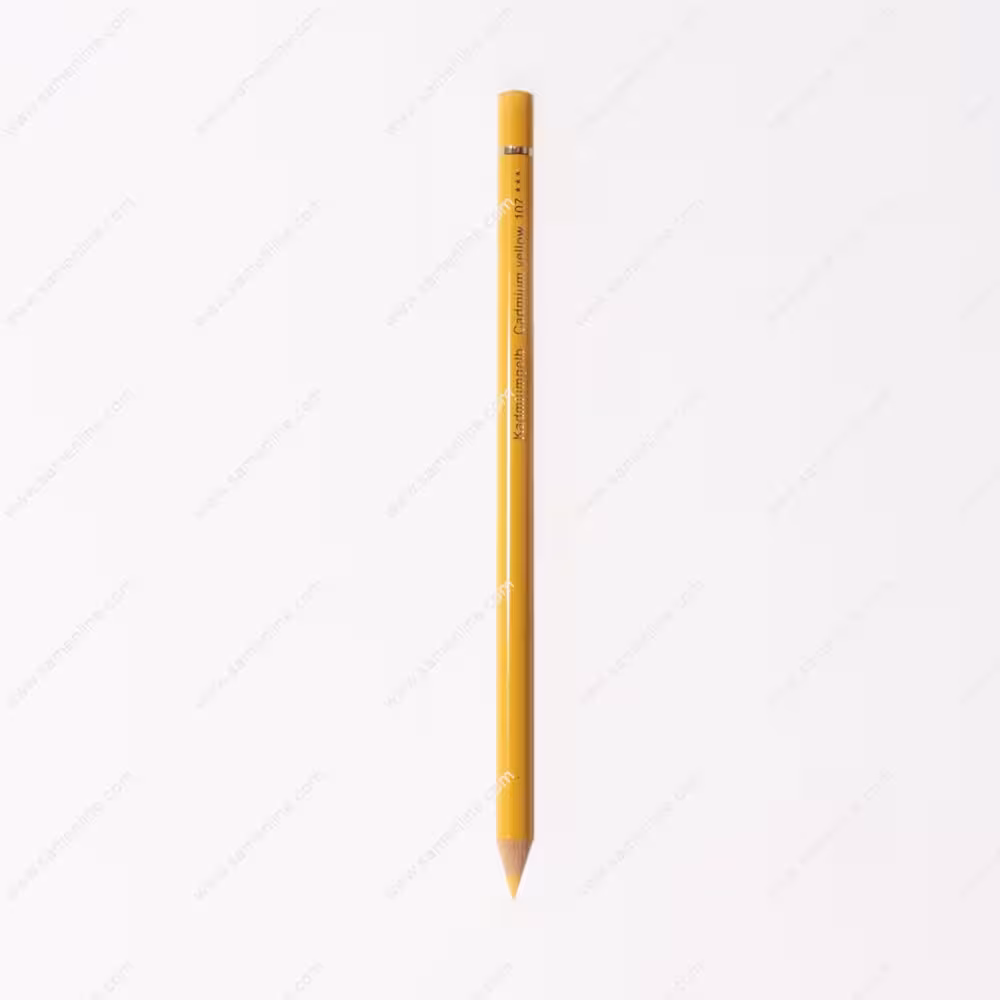 مداد رنگی فابر کاستل تکرنگ مدل پلی کروم کد cadmium yellow 107