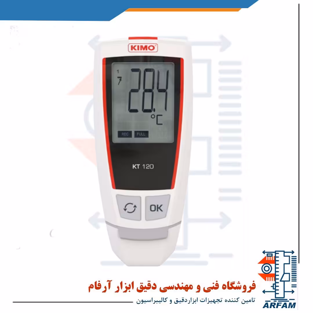 ترموگراف دما USB KIMO KT120