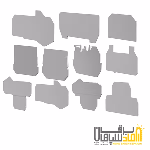 پارتیشن ترمینال ریلی سری پیچی رعد سایز 25H-4-6-10 مدل P-RTP25H-10