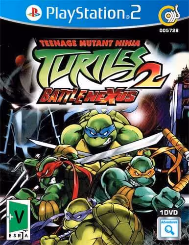 بازی Teenage Mutant Ninja Turtles 2 Battlenexus کنسول PS2