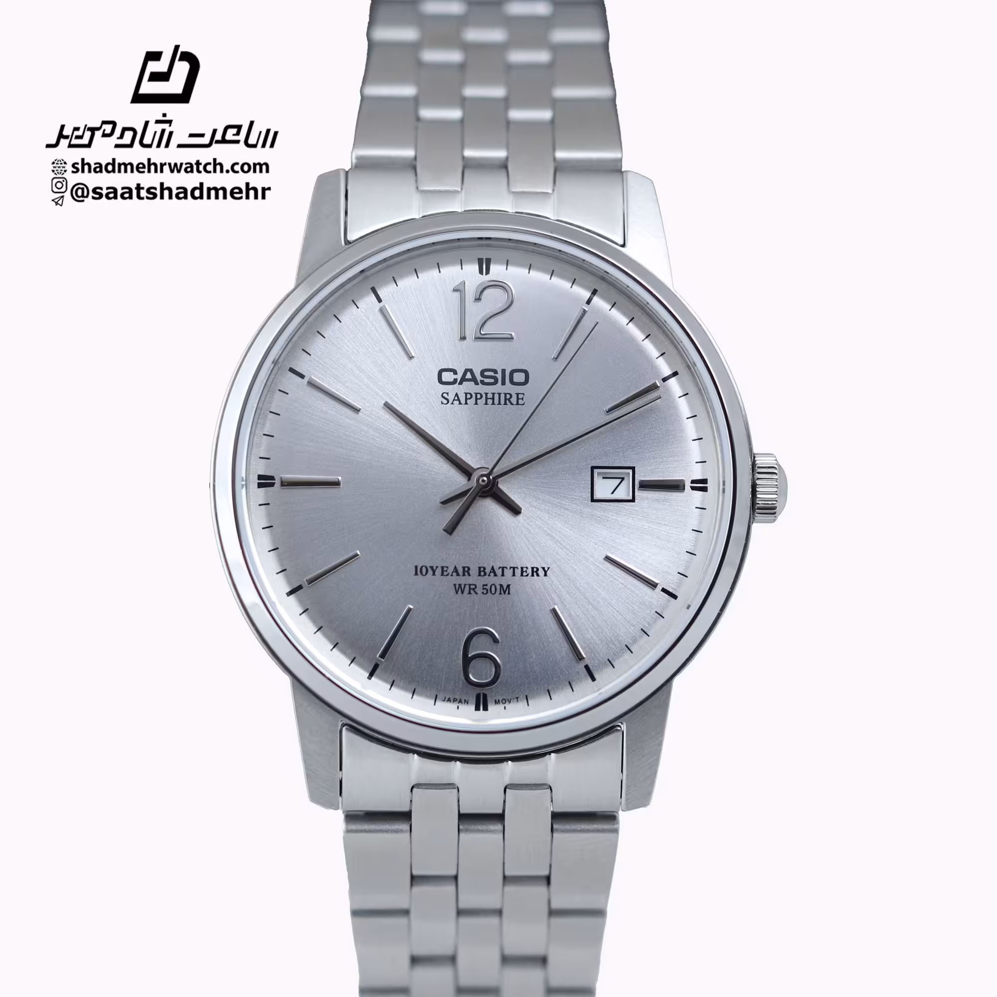 ساعت مچی تک موتور مردانه کاسیو MTS-110D-7AVDF