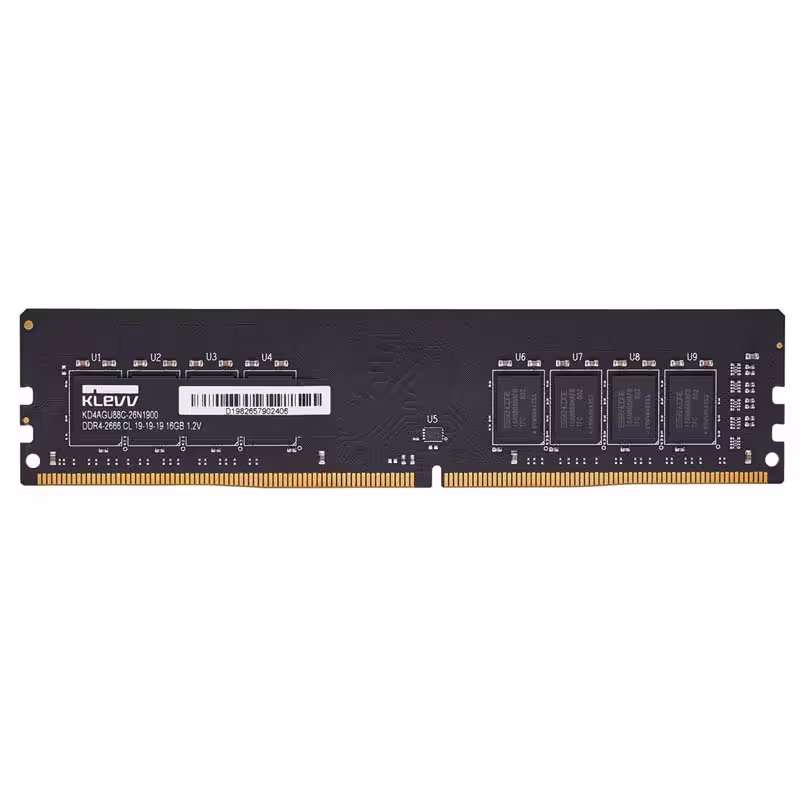 رم دسکتاپ DDR4 تک کاناله 2666 مگاهرتز Klevv ظرفیت 16 گیگابایت