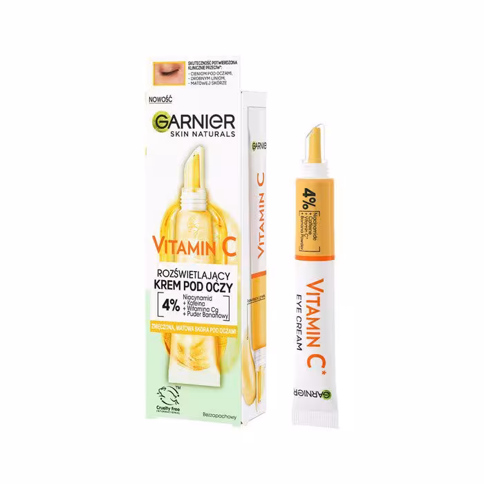 کرم دور چشم روشن کننده ویتامین سی گارنیر 15 میل