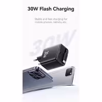 شارژر دیواری 30وات یوسمز مدل CC241 به همراه کابل تایپ سی