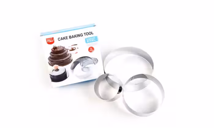 قالب برش 3 تیکه استیل گرد