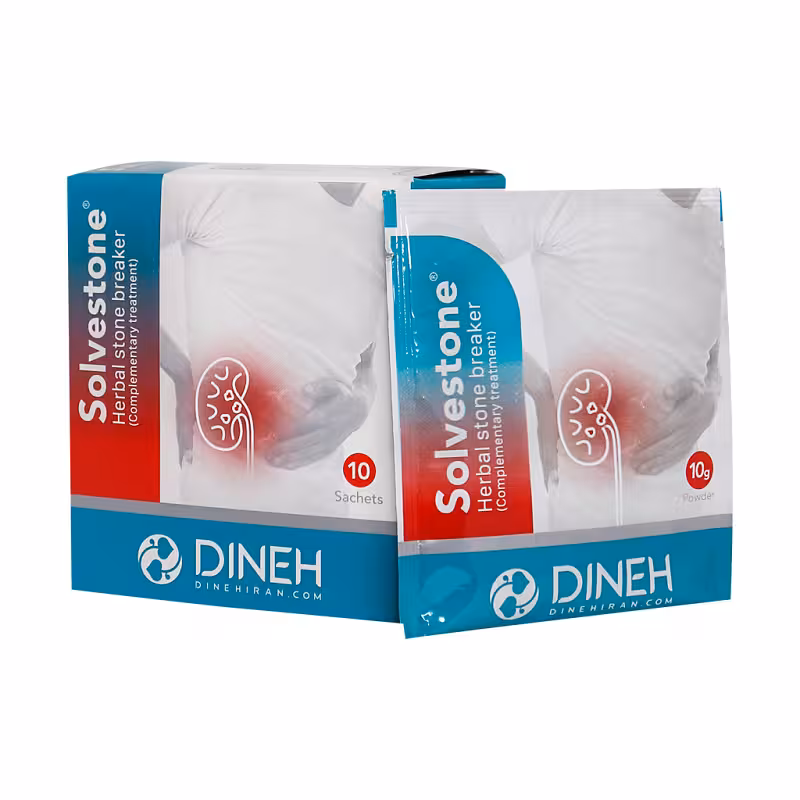 پودر سنگ شکن گیاهی سولوستون دینه (10 عددی)