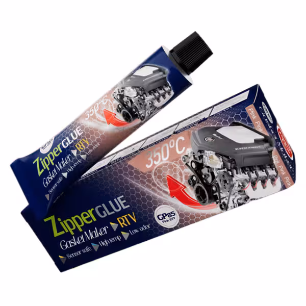 چسب واشر ساز زیپر صورتی مدل GP85 وزن 85 گرم
