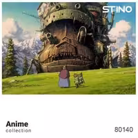 پازل شیشه ای استینو 260 تکه طرح انیمه (کد 80140)،(باجعبه)