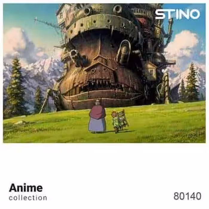 پازل شیشه ای استینو 260 تکه طرح انیمه (کد 80140)،(باجعبه)