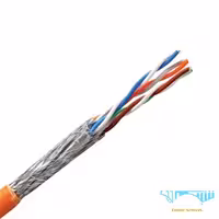 کابل SFTP CAT6 نگزنس با تست چنل هدروم 4.5SFTP CAT6 network cable, non-standard, with Headrom 4.5 channel test