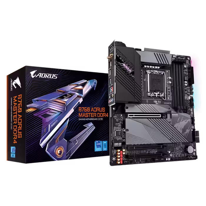 مادربرد گیگابایت مدل B760 AORUS MASTER DDR4 سوکت LGA 1700
