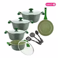 سرویس قابلمه 12 پارچه گرانیتی پرستیژ اصل