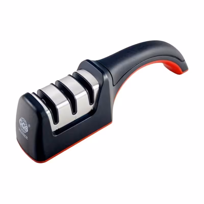 تیزکننده چاقو خانگی Solingen | طراحی ساده و کاربردی برای استفاده روزمره | مناسب برای انواع چاقوهای آشپزخانه | ساخت ترکیه | سبک و قابل حمل | مناسب برای استفاده خانگی