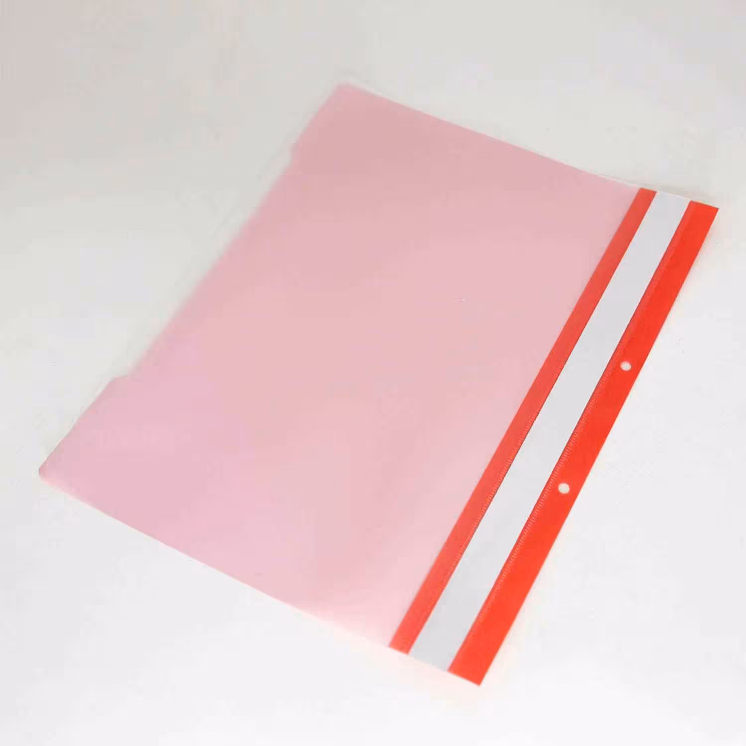 پوشه یک روشفاف صورتی سوپربایند