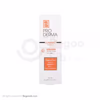 کرم ضد آفتاب spf 90 بی رنگ پرودرما ضد چروک 40 میلی لیتری