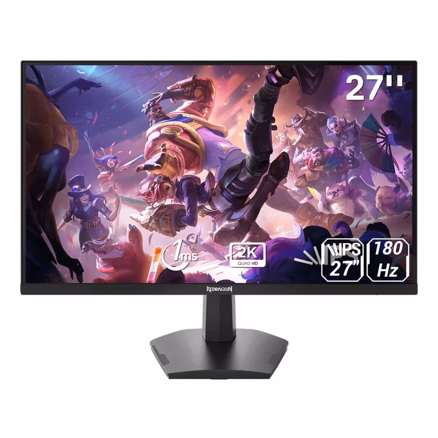 مانیتور گیمینگ ردراگون مدل Redragon GM27X5QIPS سایز 27 اینچ