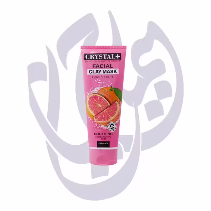 ماسک خاک رس کریستال مناسب پوست حساس گریپ فروت CLAY MASK 250ml