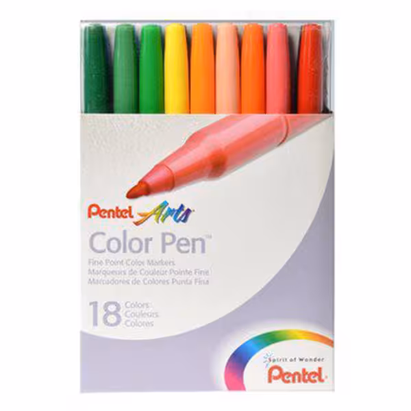 ماژیک پنتل 18 رنگ