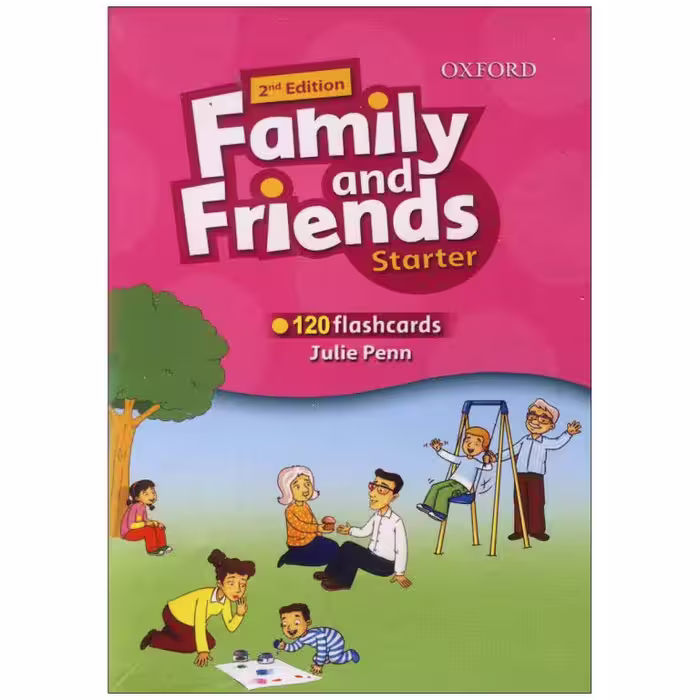 Family and Friends Starter Flash Cards (فلش کارت)